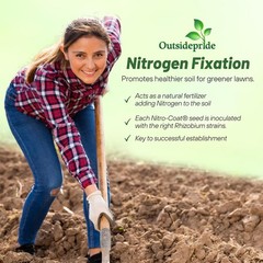 5 lb White Dutch Clover Seed Nitrocoated Inoculated Lawn Ground Cover
