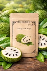 Soursop Seeds 20+ for Planting – Non-GMO Graviola Guanabana Seeds