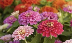 10 CALIFORNIA ZINNIA SEEDS | SALE FREE SHIPPING NON GMO HEIRLOOM
