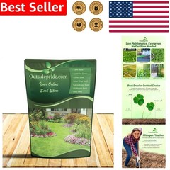 Perennial White Dutch Clover Seed – Nitrocoated, 1 lb for Vibrant Lawns