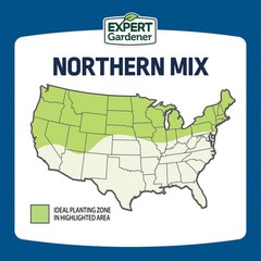 Expert Gardener Sun & Shade Northern Grass Seed Mix 20 lb Sun to Partial Shade