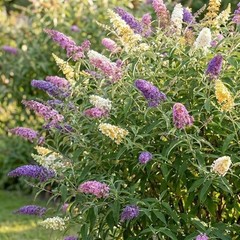 25 Butterfly Bush Seeds Flower Seed Perennial Flowers Bees «Purple White Yellow»