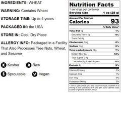 Wheat Berries – Sproutable, Kosher, Raw – by Food To Live