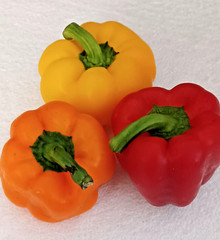 Red Yellow Orange Sweet Bell Pepper Mix 25+ Seeds Non GMO Organic