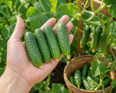Boston Pickling Cucumber Seeds Heirloom Non-GMO 3-6 Inch Fast Growing